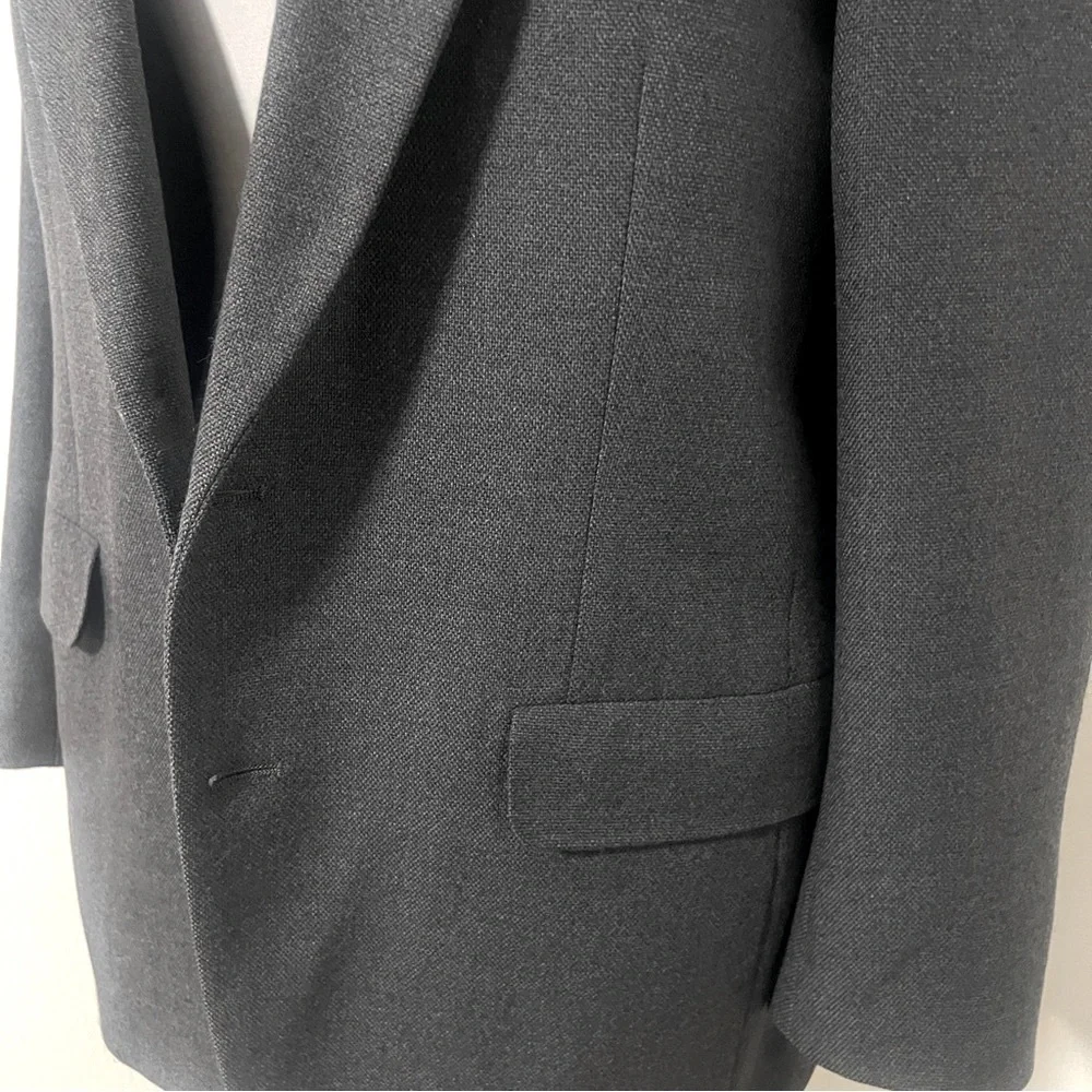 All Pure Wool Parkridge Executive From Norton Ditto Mens Blazer Jacket Gray - Picture 2 of 13